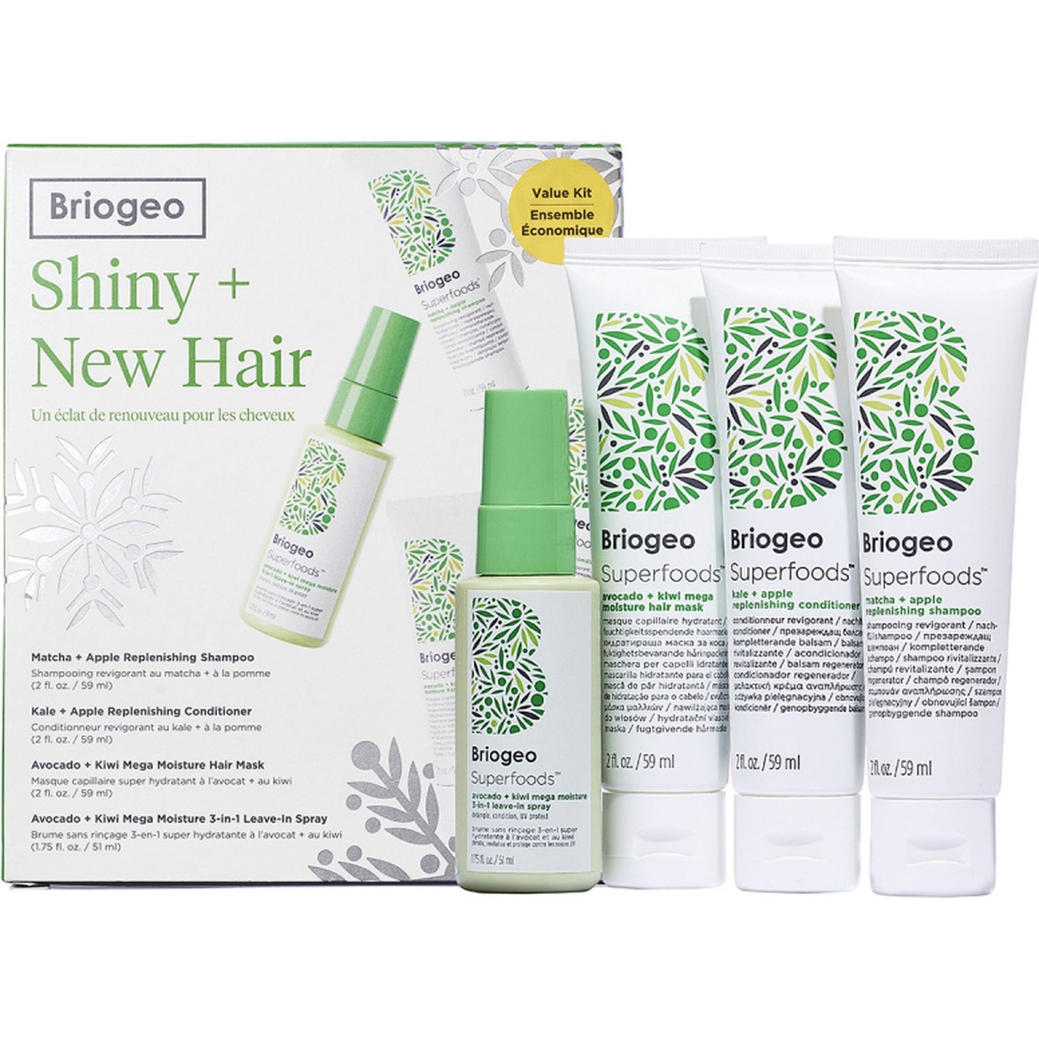 Briogeo Superfoods Shiny + New Kit