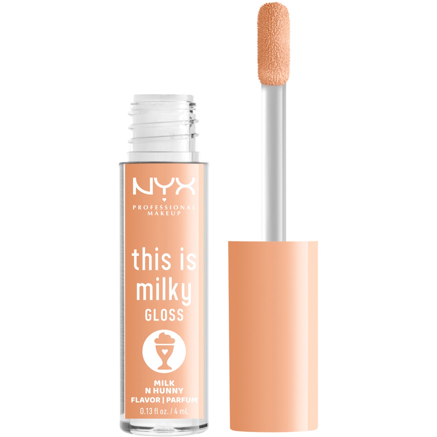 NYX Professional Makeup This Is Milky Gloss Lip Gloss Milk N Hunny 17 - 4 ml
