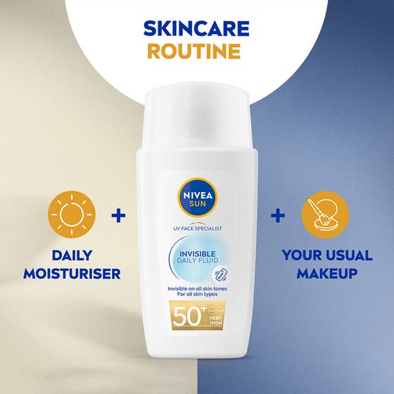 UV Face Invisible Daily Fluid SPF50+