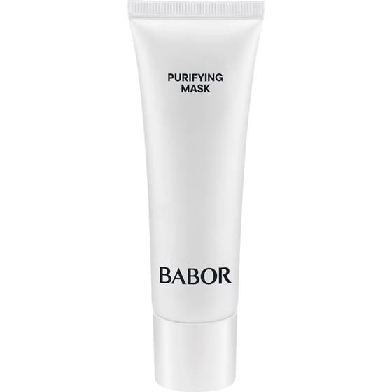 Babor Skinovage Purifying Mask 50 ml dyprensende ansiktsmaske i hvit tube som motvirker urenheter og gir matt hud.