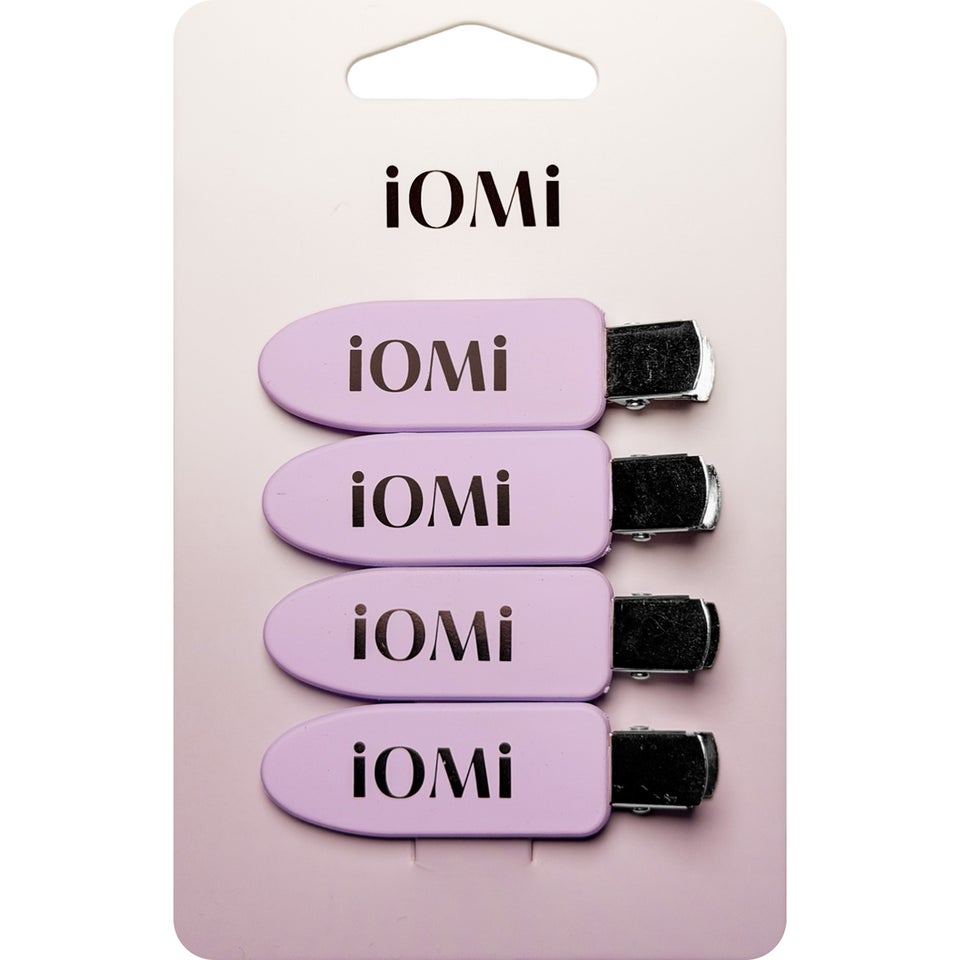 Styling Clips Purple 4 pcs
