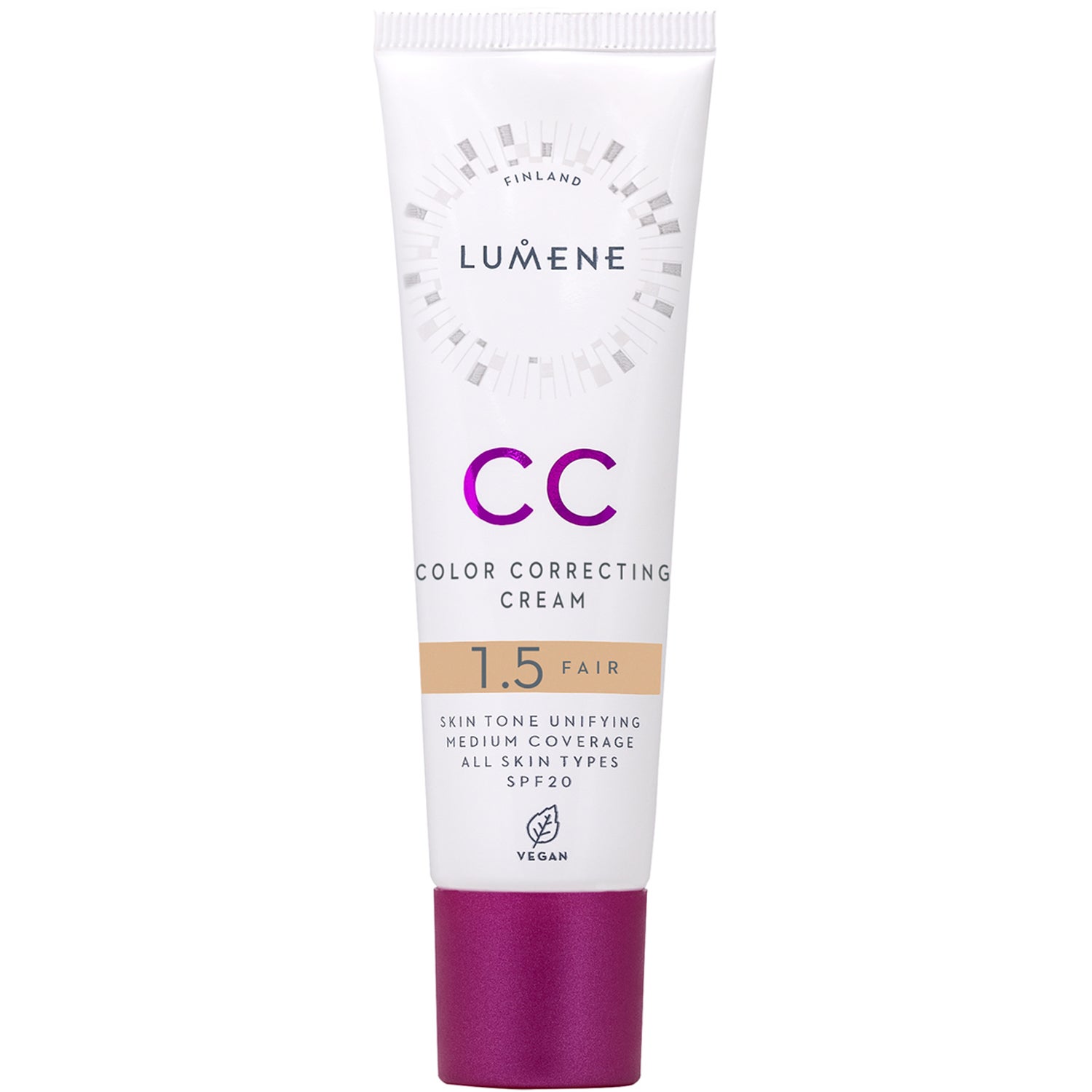 Lumene CC Color Correcting Cream SPF20 Fair - 30 ml billede
