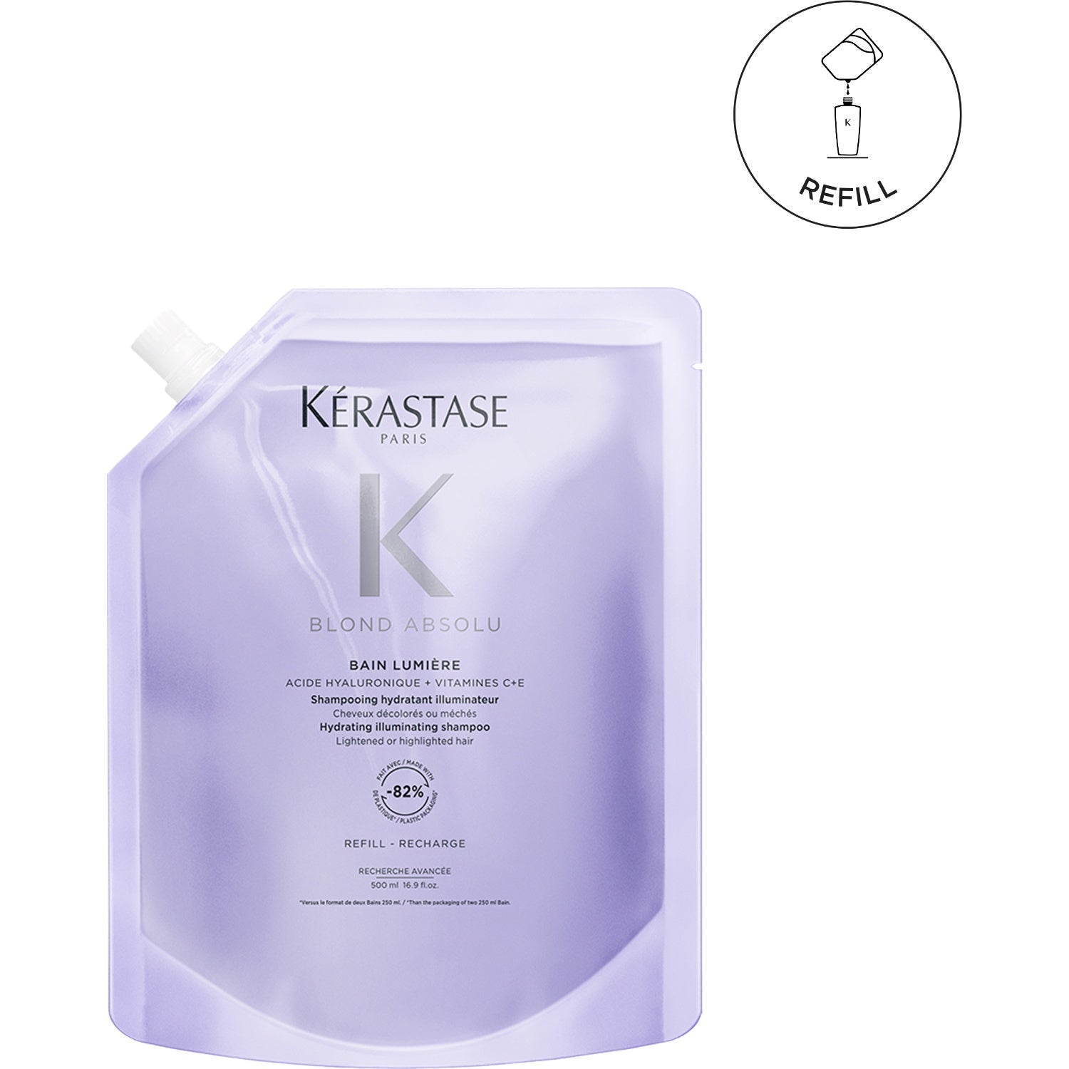Kérastase Blond Absolu Bain Lumière Shampoo Refill – 500 ml Refill