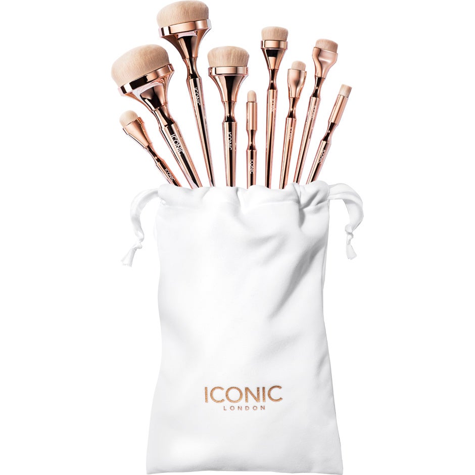 HD Blend Complete Brush Set,  ICONIC London Sminkborstar & Penslar