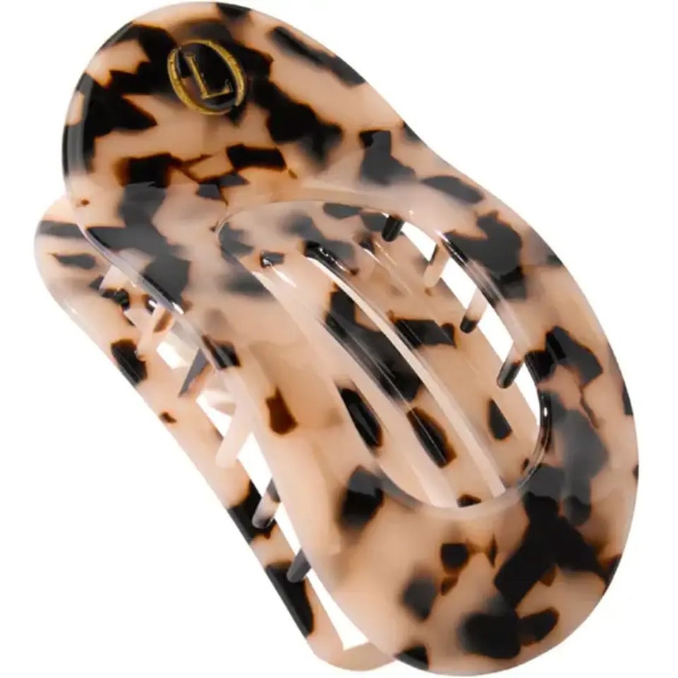 Eco-Friendly Flat Hair Clip Desert Beige 1 pcs