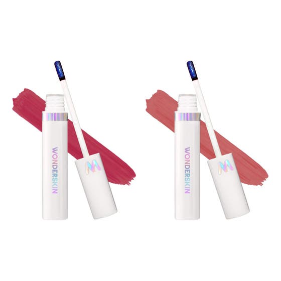 Wonder Blading Lip Stain Masque Toffee & Warm Rose Duo