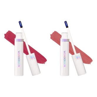 Wonder Blading Lip Stain Masque Toffee & Warm Rose Set