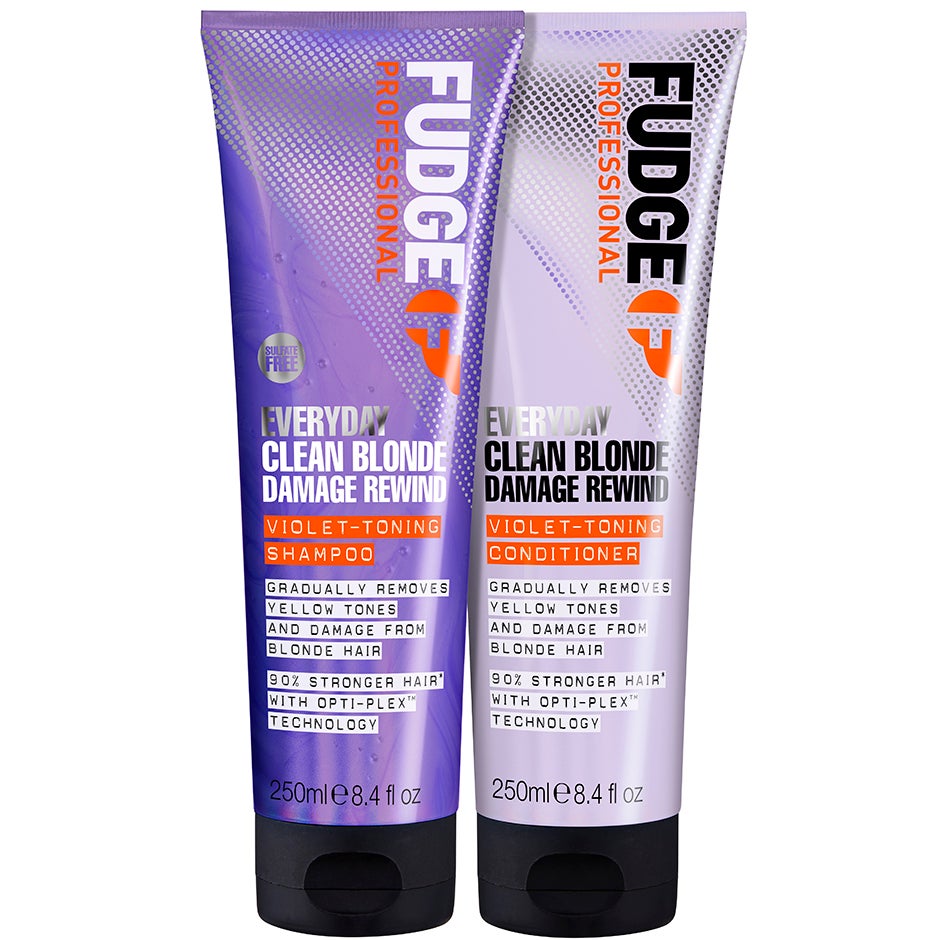Produktfoto för Fudge Clean Blonde Everyday Duo 2 x 250 ml - 500 ml
