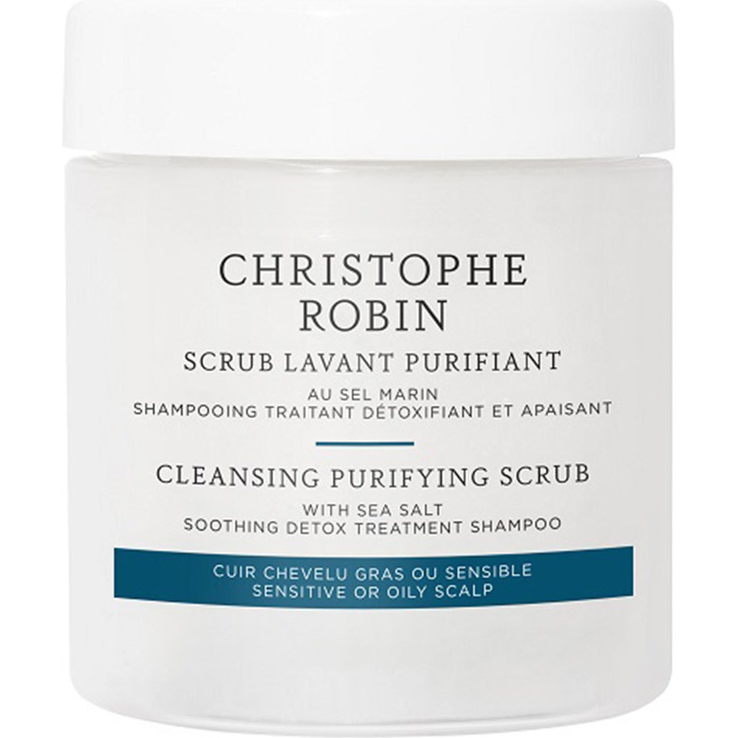 Christophe Robin Cleansing Purifying Scrub With Sea Salt (75ml)