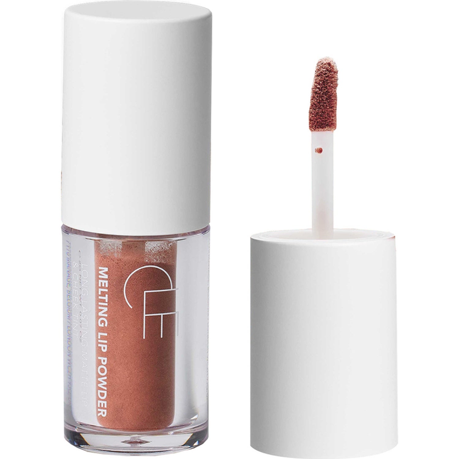 CLE Cosmetics Melting Lip Powder Hot Choco