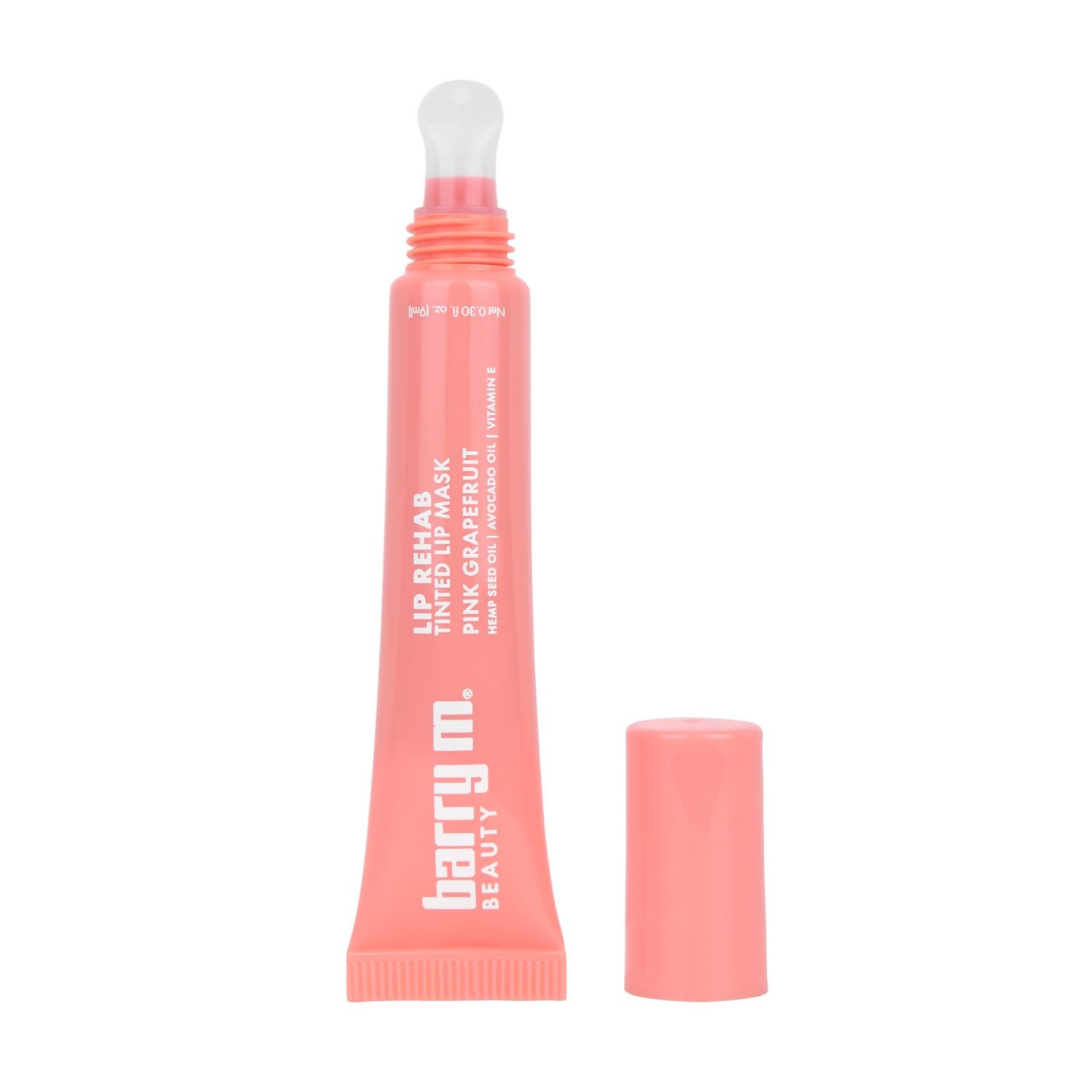 Barry M Lip Rehab Nourishing Lip Mask Pink Grapefruit - 10 ml billede