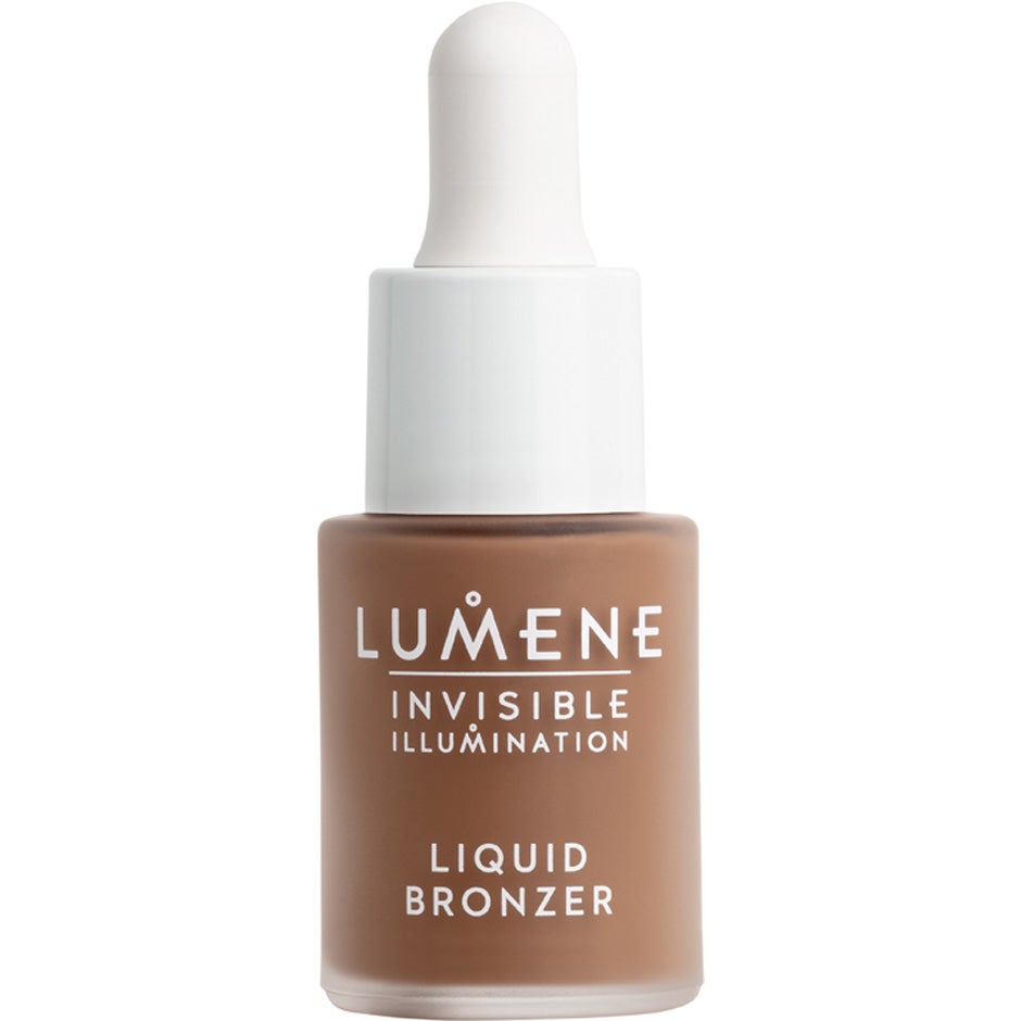 Lumene Invisible Illumination Liquid Bronzer Deep Glow - 15 ml billede