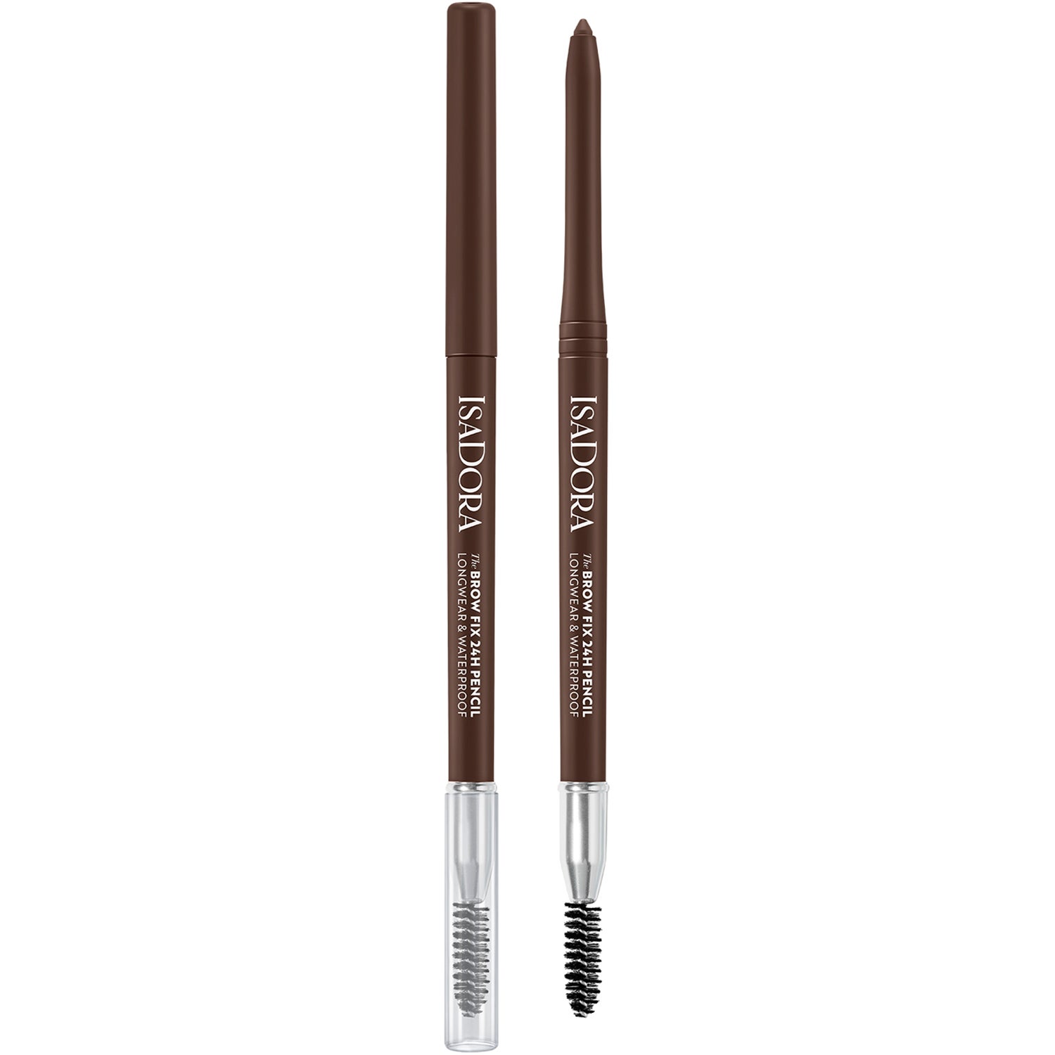 IsaDora The Brow Fix 24h Pencil Longwear & Waterproof Dark Brown - 0,3 g billede