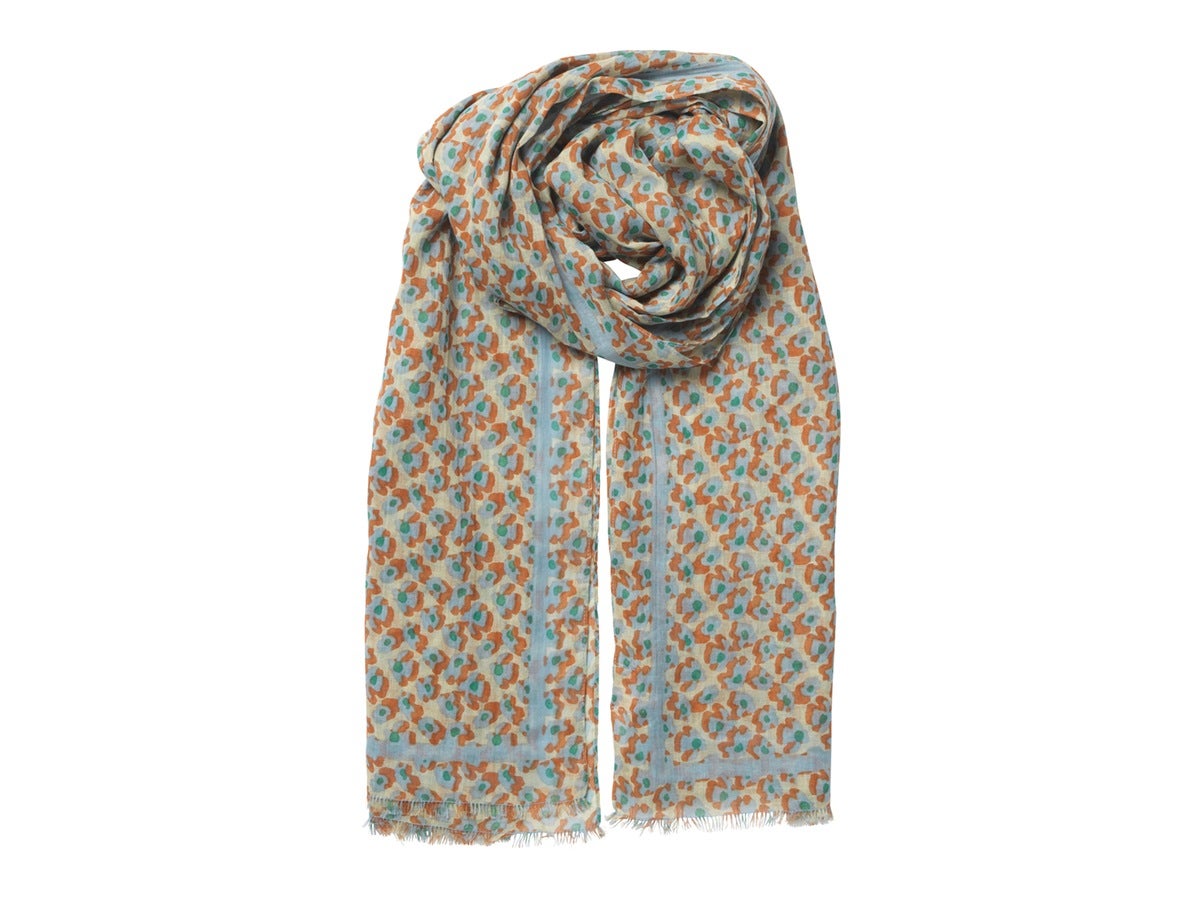 Produktfoto för Becksöndergaard Amapola Corga Scarf Oyster Gray
