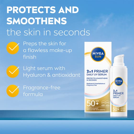 Sun UV Face 2in1 Daily Serum SPF50+