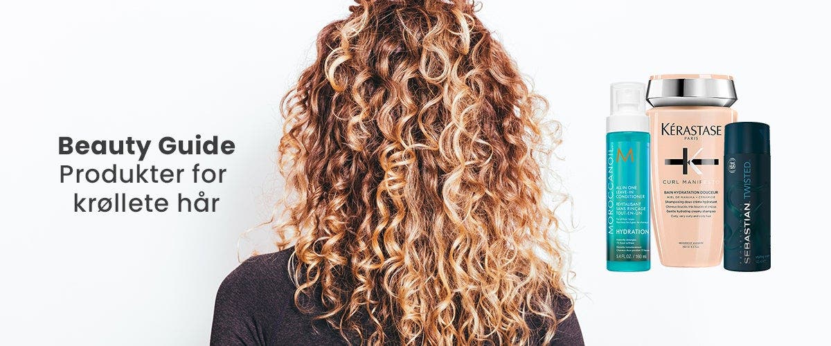 Produkter for krøllete hår