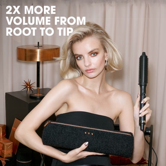 Rise Volumising Hot Brush - Festive Gift Set in Black