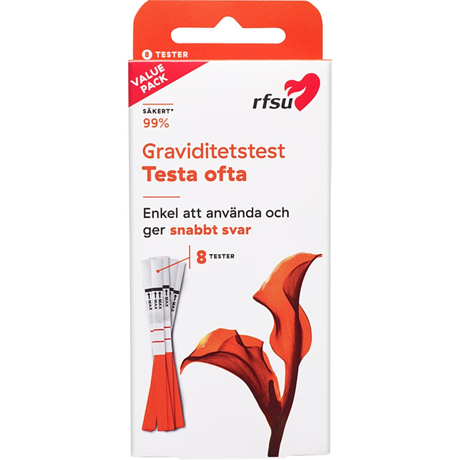 RFSU Graviditetstest 8-pack