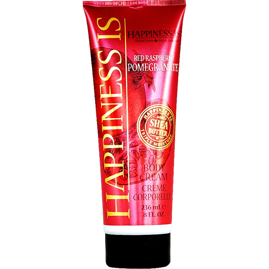 Happiness Is Red Raspberry Pomegranate Body Cream 236 ml