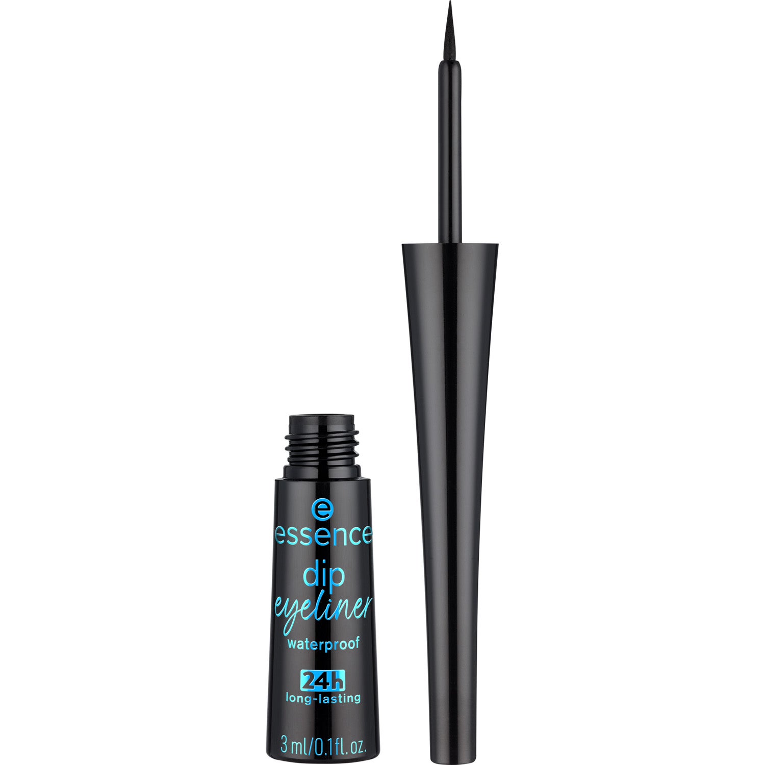 Eyeliner Essence  Long-lasting Waterproof Dip Eyeliner 24h - 01 Black