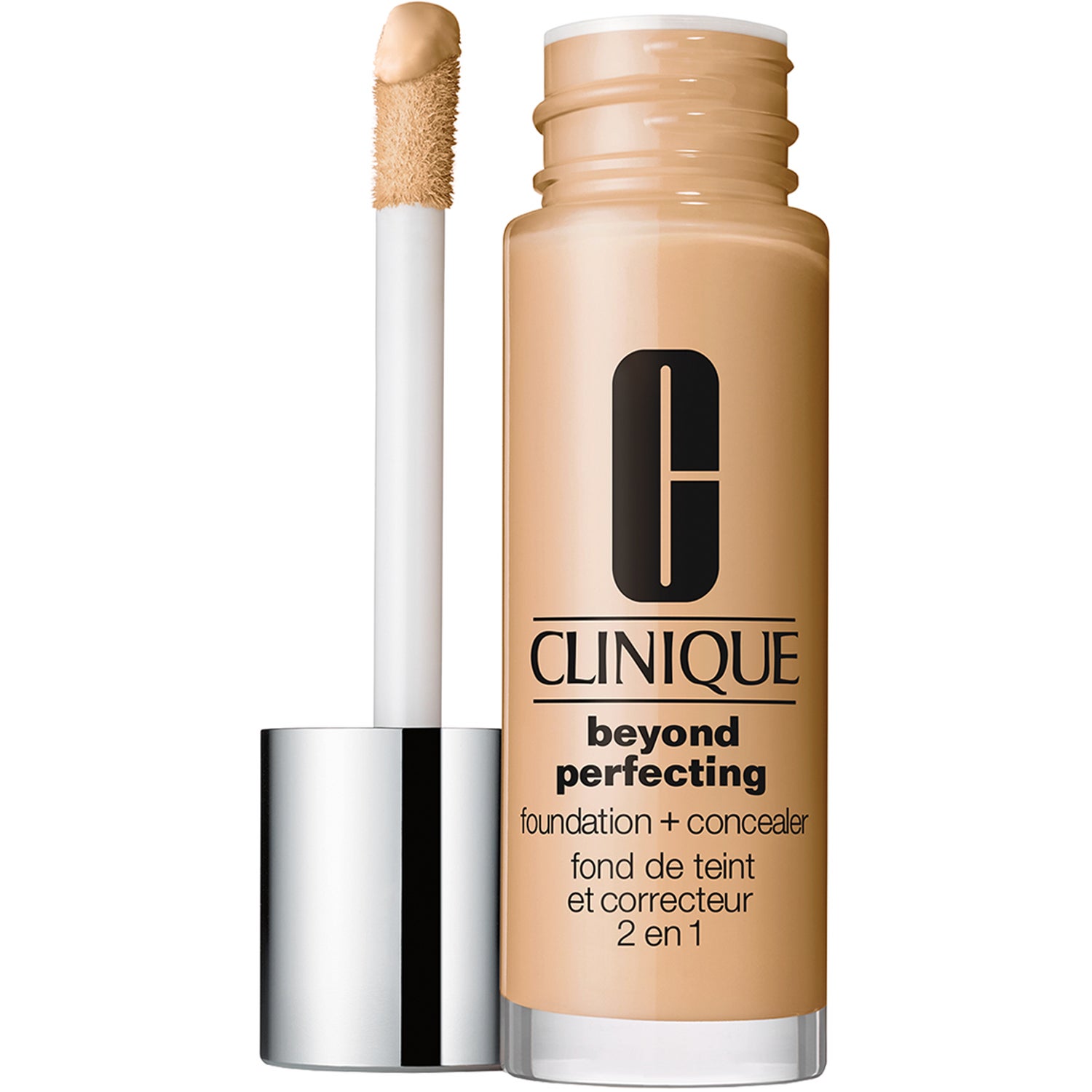 Clinique Beyond Perfecting Foundation + Concealer CN 08 Linen - 30 ml billede