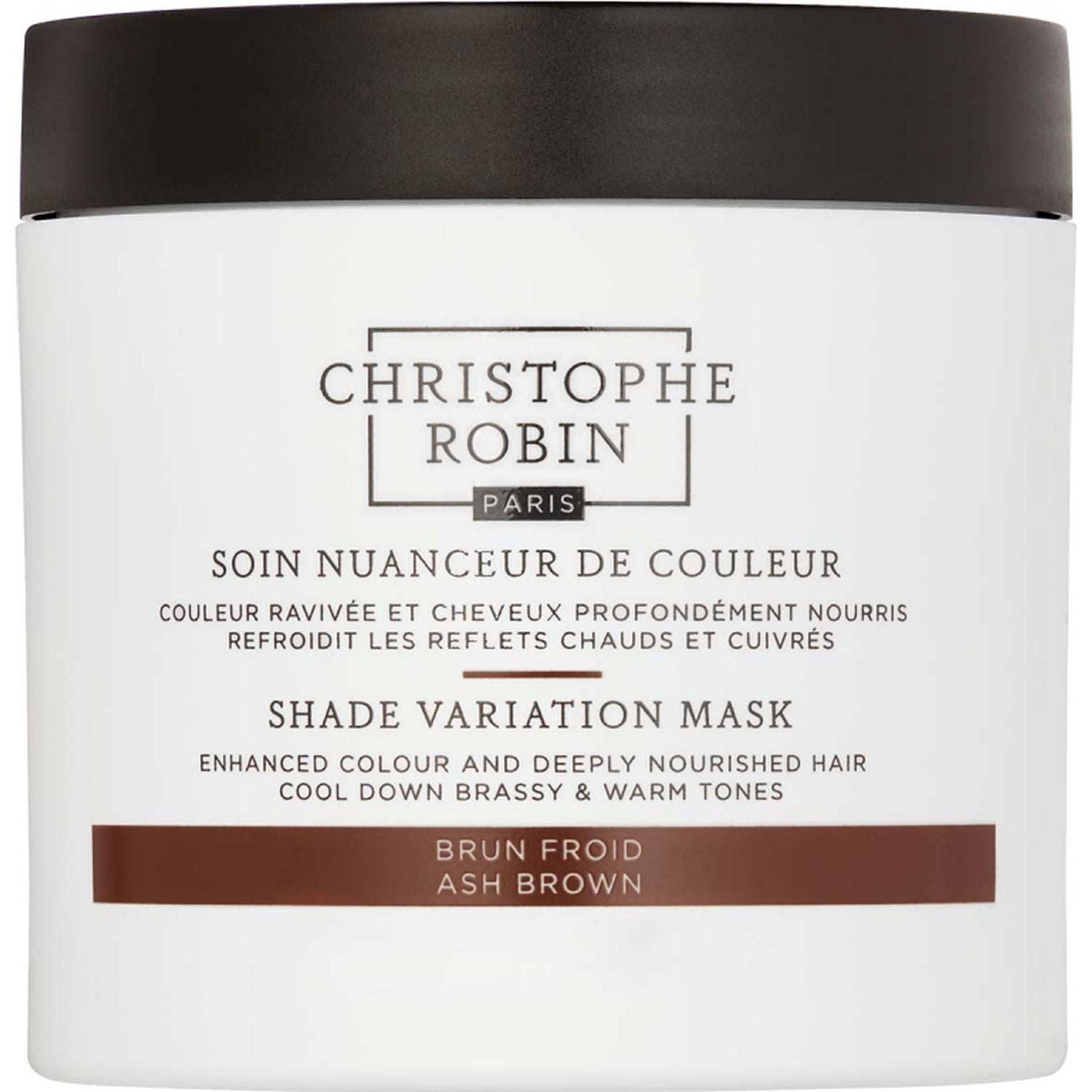 Christophe Robin Shade Variation Mask Ash Brown - 250 ml