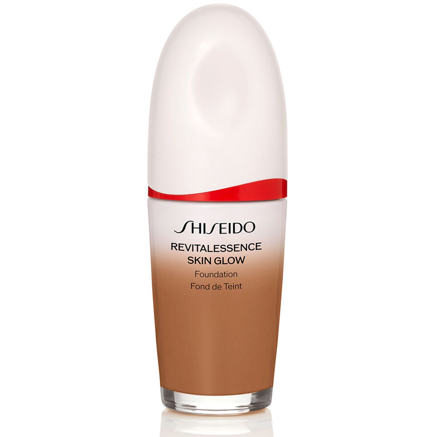 Shiseido Revitalessence Glow Foundation 430 Cedar - 30 ml billede
