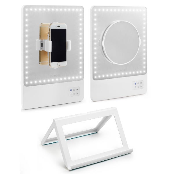 Alternativ bild 1 för Glamcor Riki Skinny LED Mirror