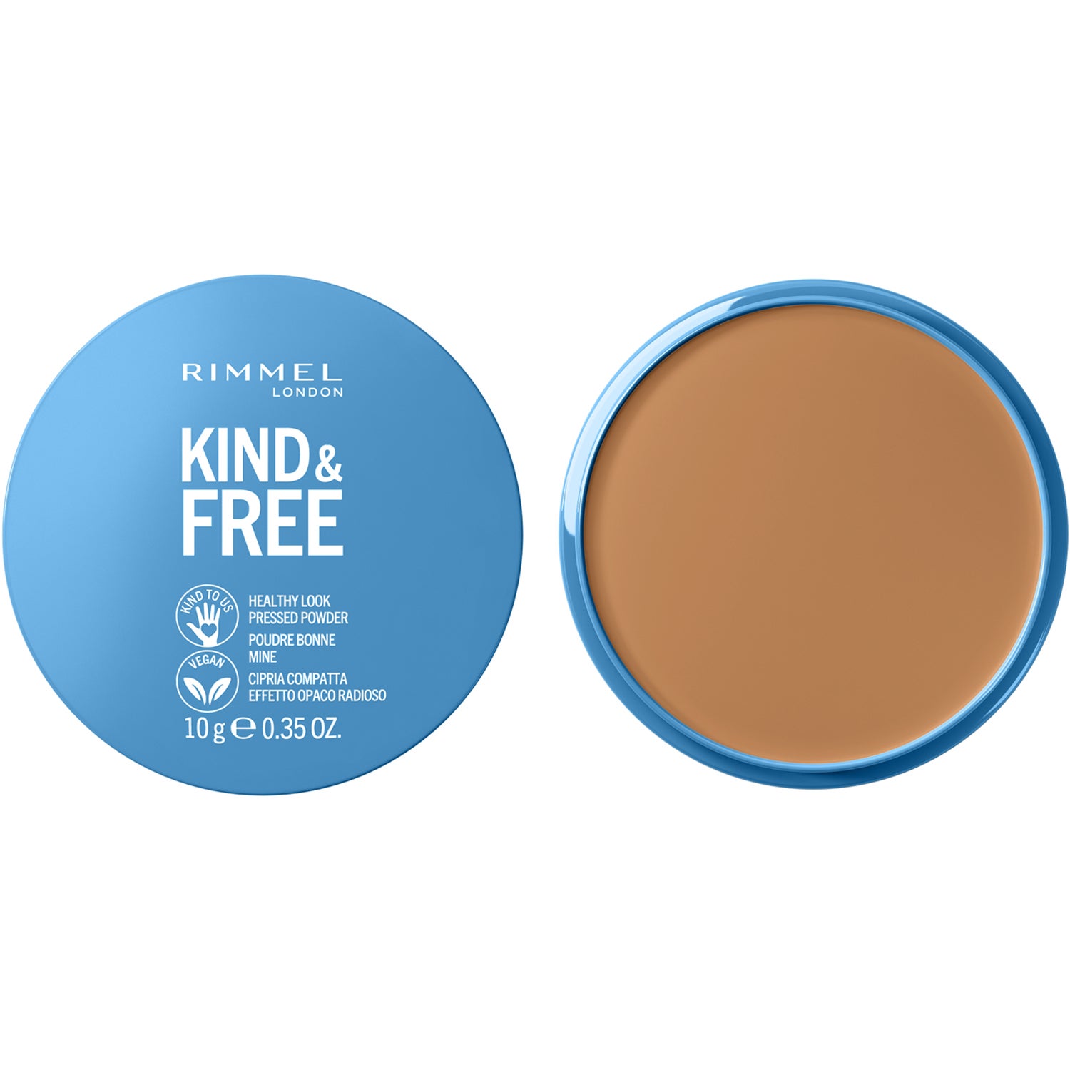 Rimmel London Kind & Free Puder #40-tan 10 g puder, rouge & highlighter dam – bild 2