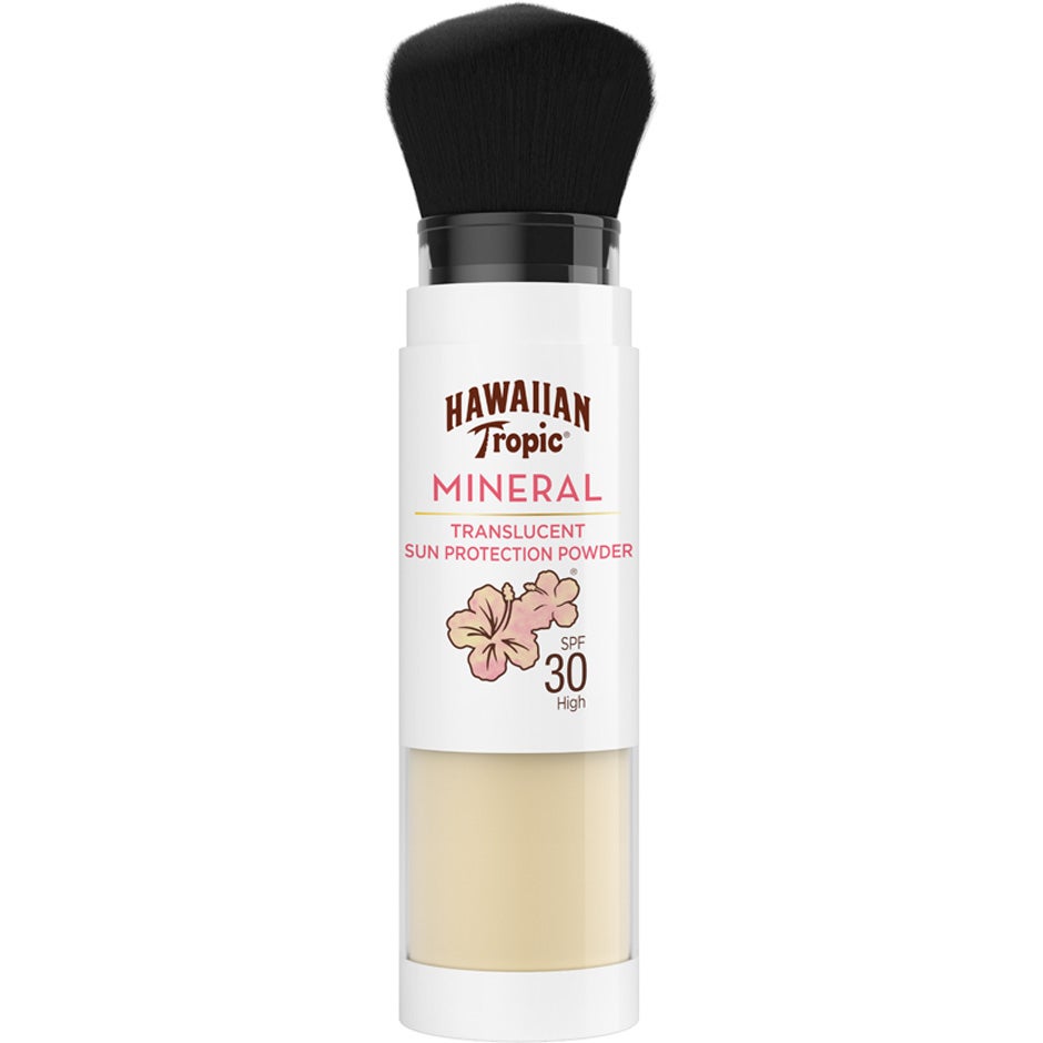 Hawaiian Tropic Mineralborste Makeupborste Med Färg Spf30 sminkverktyg dam – bild 2