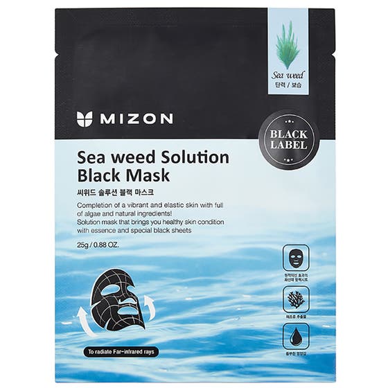 Seaweed Solution Black Mask