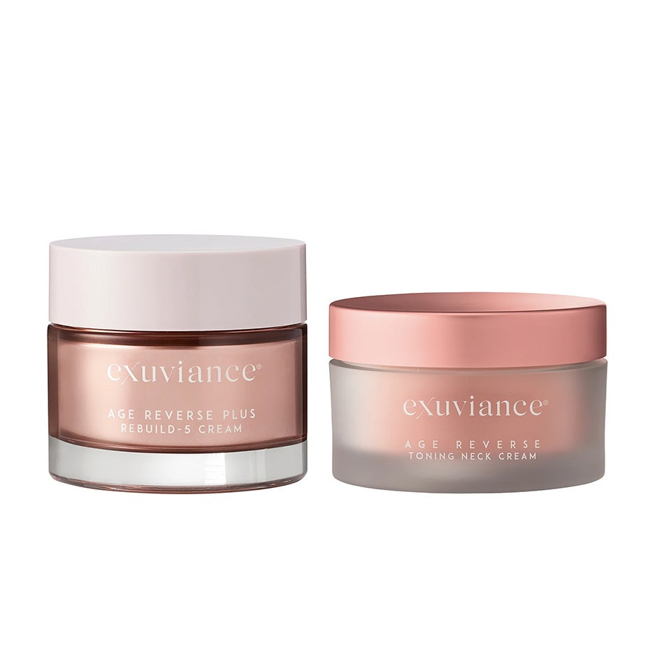 Exuviance Age Reverse & Toning Neck Cream Set 50 ml + 125 g