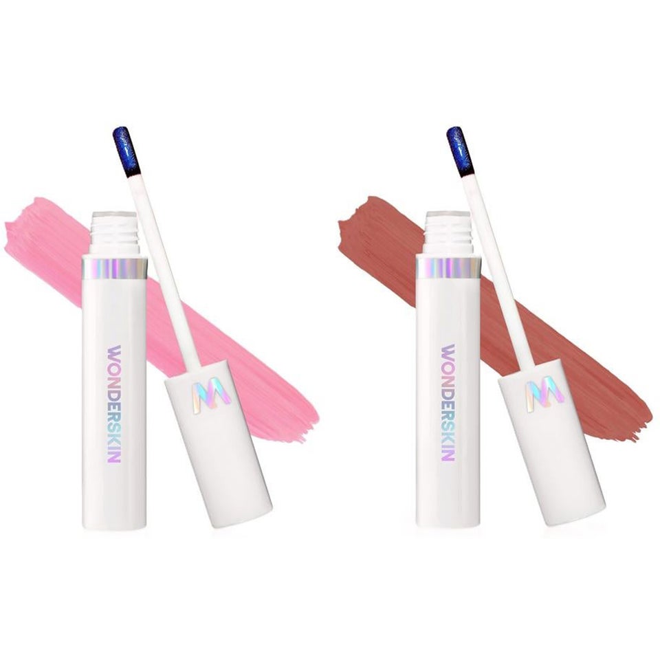 Wonder Blading Lip Stain Masque Pink & Chestnut Duo