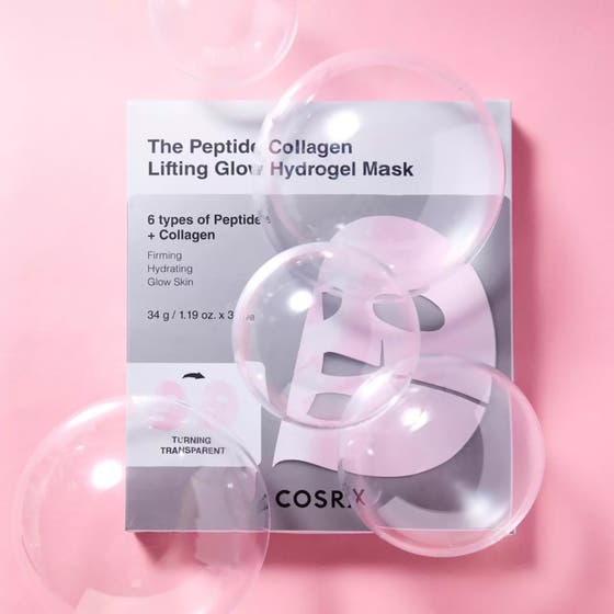 Peptide Glow Hydrogel Mask