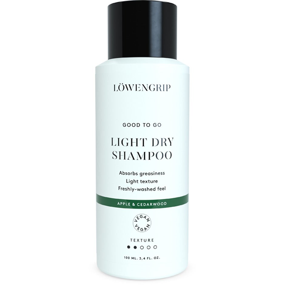 Löwengrip Good To Go Light Dry Shampoo Apple & Cedarwood - 100 ml billede