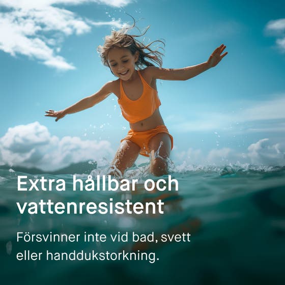 EVY Technology Sunscreen Mousse For Kids SPF30 150 ml solkrem barn med oransje caps og hvit mousse fra 6 måneder