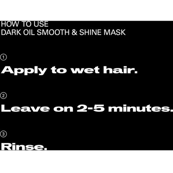 DarkOil Smooth and Shine Mask