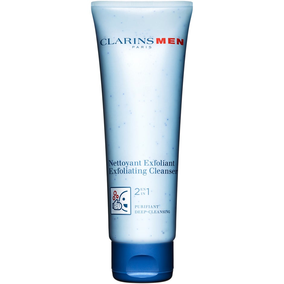 Men Wash Exfoliating Cleanser Retail 2-in-1 Purifiant Deep-Cleansing