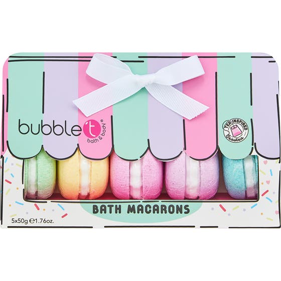 Cartoon Macaron Bath Fizzer Set