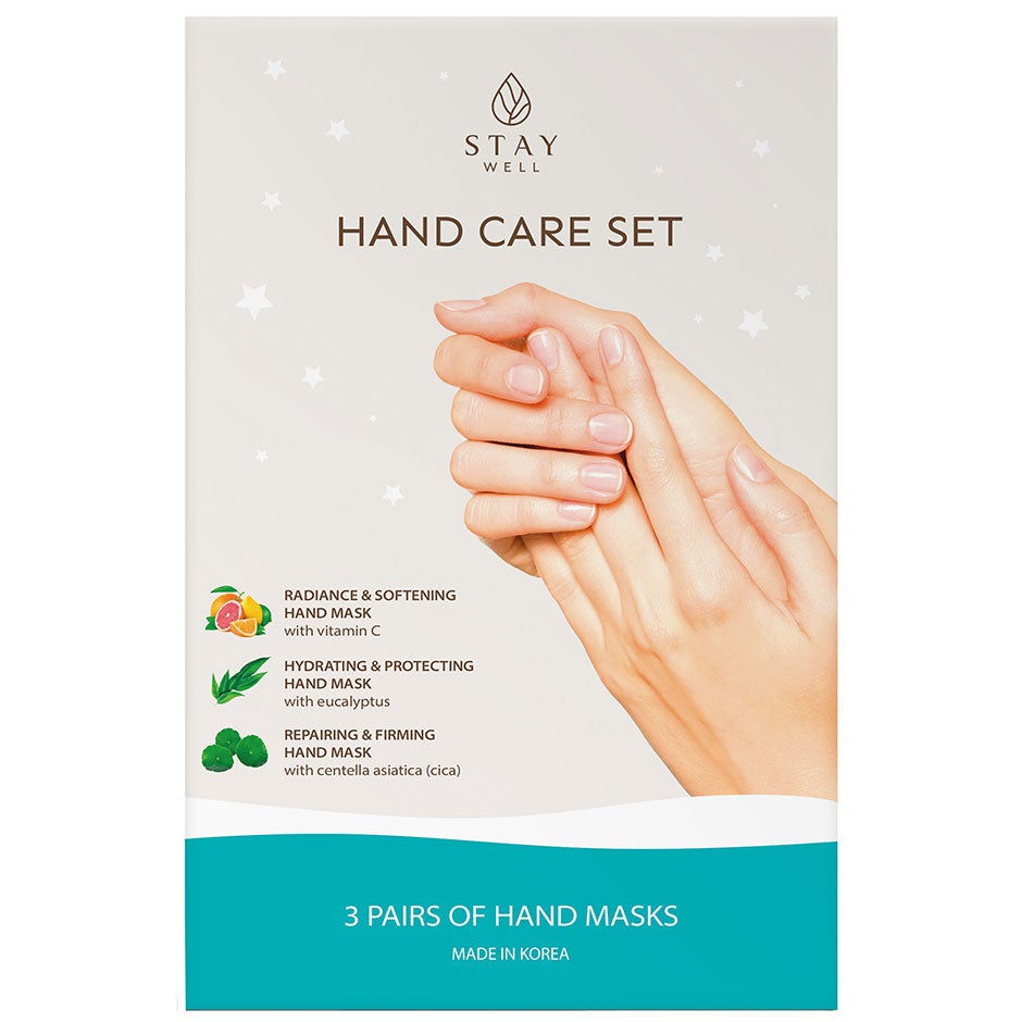 Stay Well Hand masks (3 masks) 3pcs 3 pcs kroppsvård dam