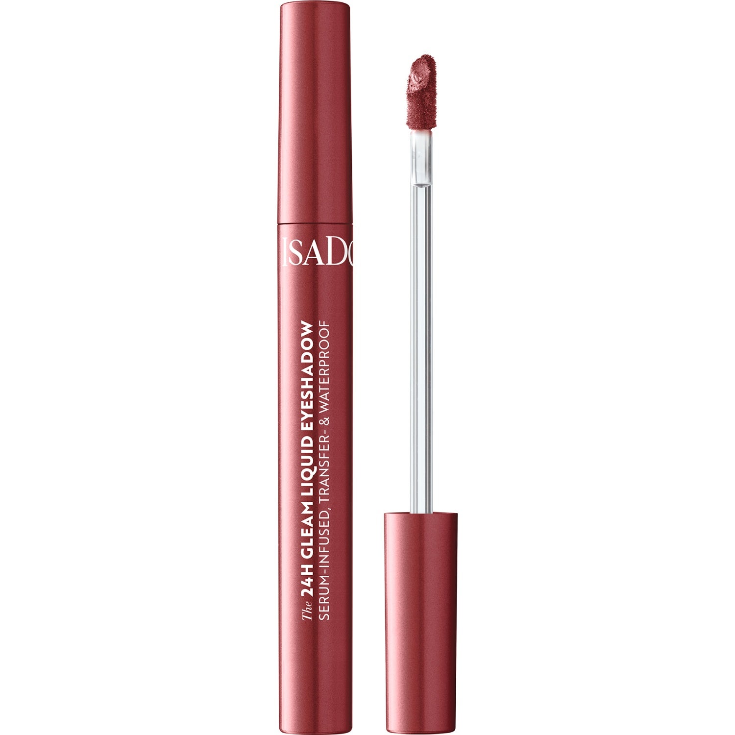 IsaDora The 24H Gleam Liquid Eyeshadow 73 Rebel Rose ögonsmink dam