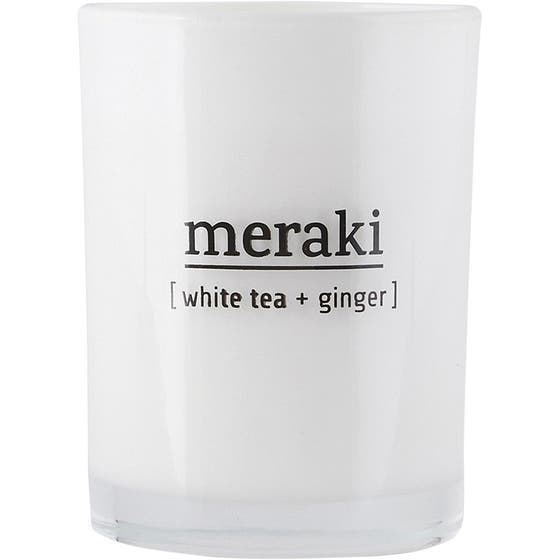 White Tea & Ginger Scented Candle