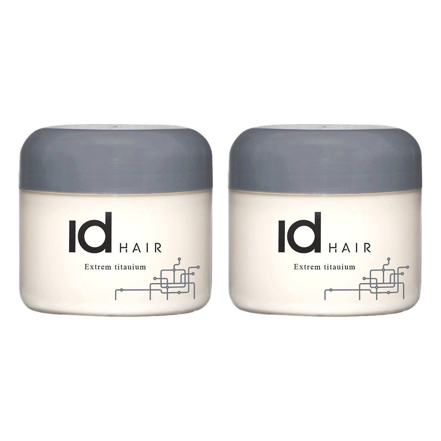 Id Hair Extreme Titanium 3 x styling herr – bild 2