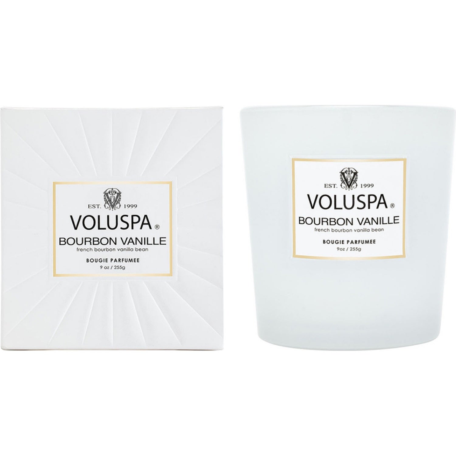 Voluspa Boxed Candle Bourbon Vanille - 255 g