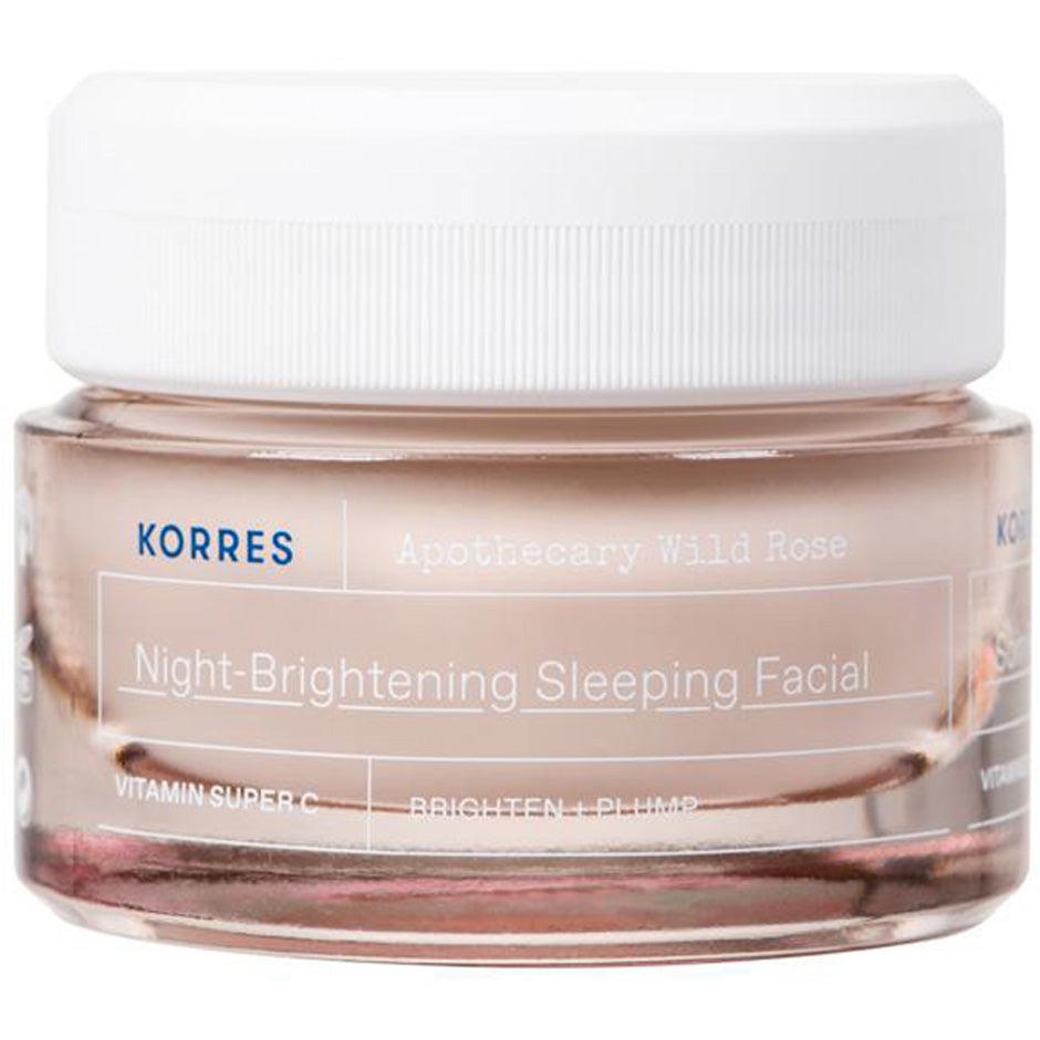 Apothecary Wild Rose Night-Brightening Sleeping Facial - 40ML - Korres