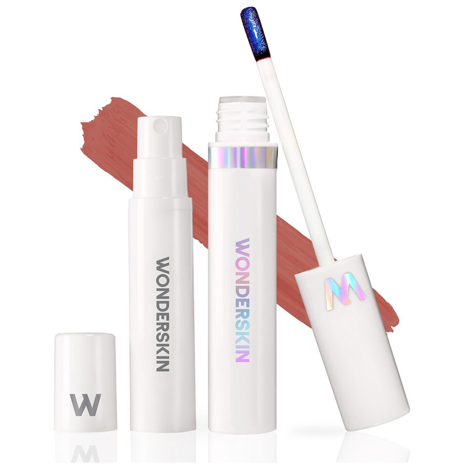 Wonderskin Wonder Blading Lip Stain Mask Natural Long-Lasting Waterproof Lip Tint Adore Stain & Go