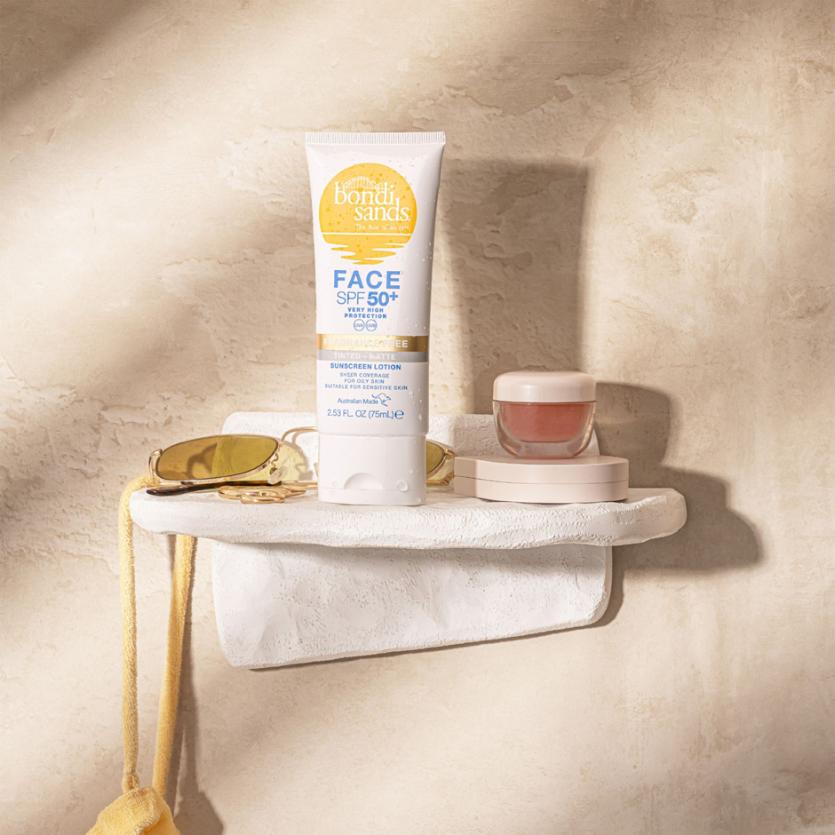 SPF50+Matte Tinted Face Lotion