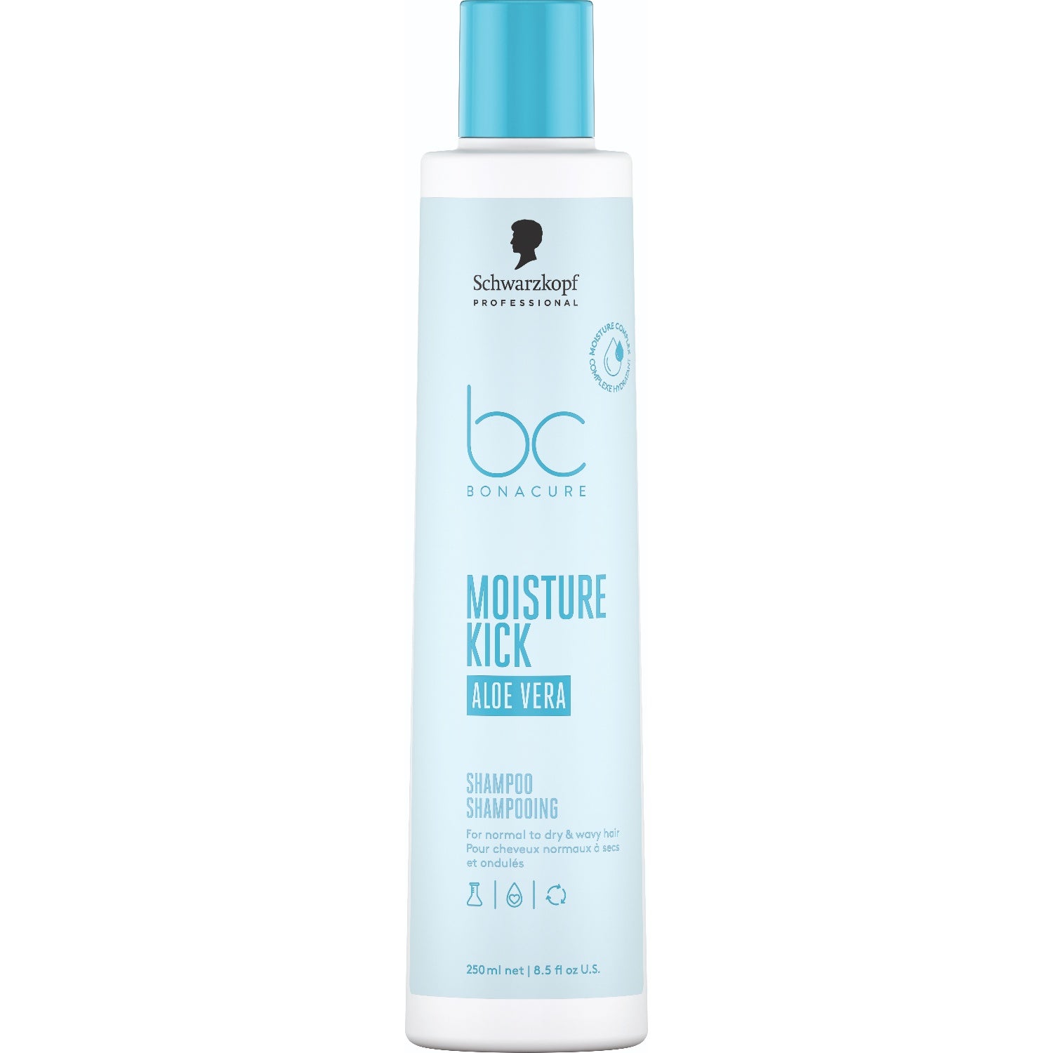 Schwarzkopf Professional Moisture Kick Shampoo - 250 ml billede