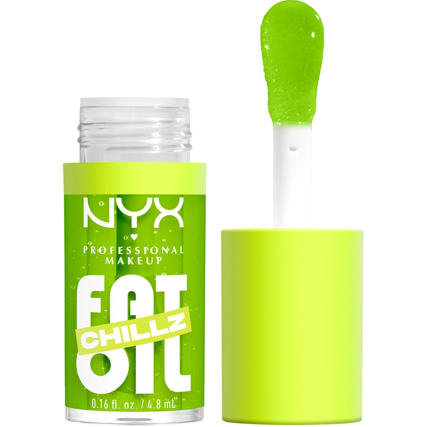 NYX Professional Makeup Fat Oil Chillz Lip Drip Lip Oil 19 Kiwi Freezie - 4.8 ml