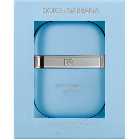 Light Blue Alcohol-Free Perfume Gel